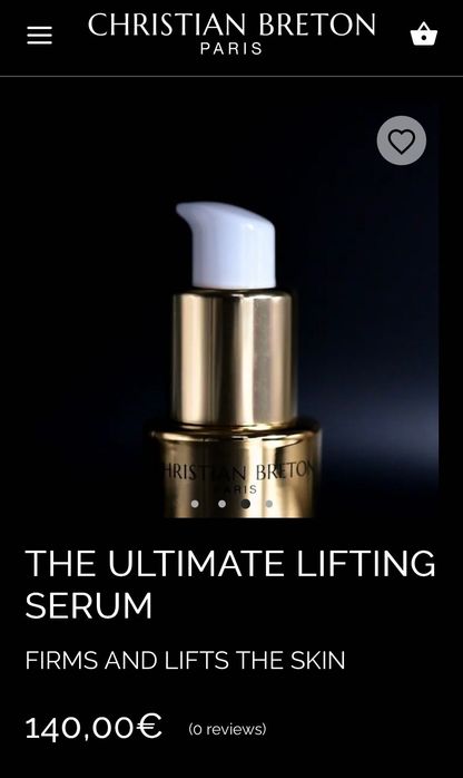 CHRISTIAN BRETON PARIS – The Ultimate Lifting Serum