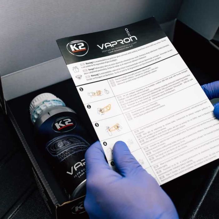 Професионален комплект за възстановяване на фарове