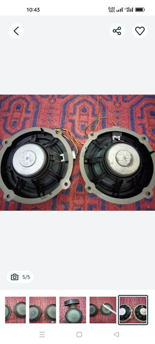 Автокалонки 2 шт оригинал