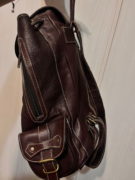 Кожаный рюкзак продам