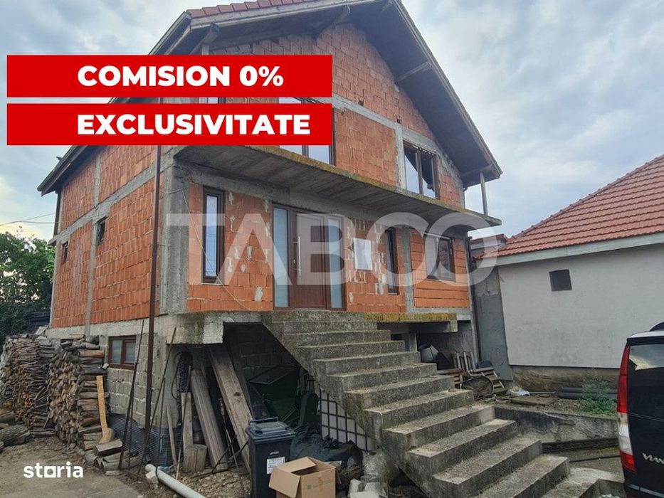 Casa la rosu de vanzare in Sebes-Lancram judetul Alba