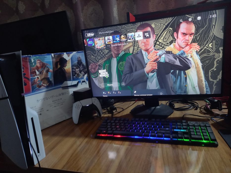 PS5 slim diskovod ideal tiniq Vzlom Golden Hen bo'ladi 1TB hotirasi.