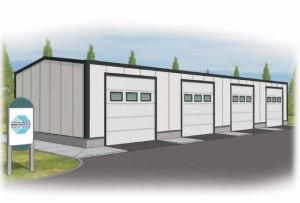 Vand hala metalica 8m x 31m complecta la cheie