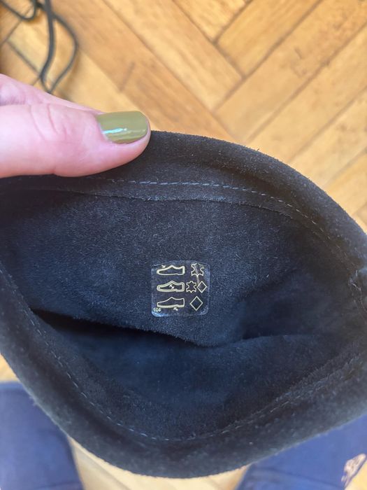 Боти естествена кожа и велур