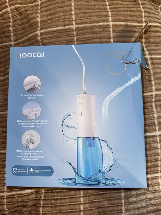 Soocas ирригатор W3 Pro импульсный, стационарный