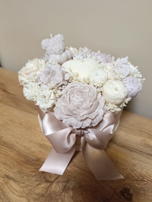 Букети от ароматни соеви свещи