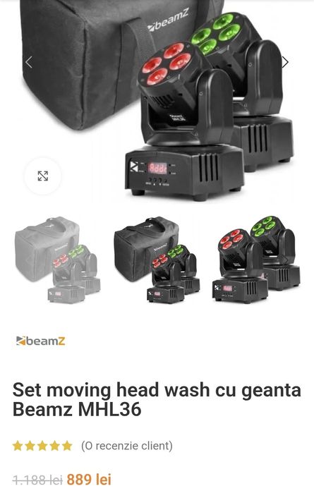 Lumini DJ, par led, moving head, wash si terminator 4