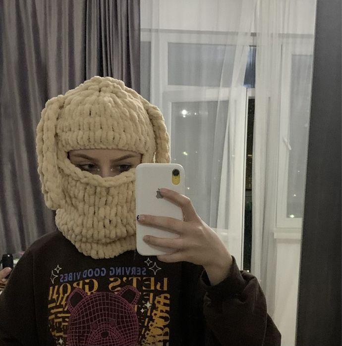 Балаклава с ушками