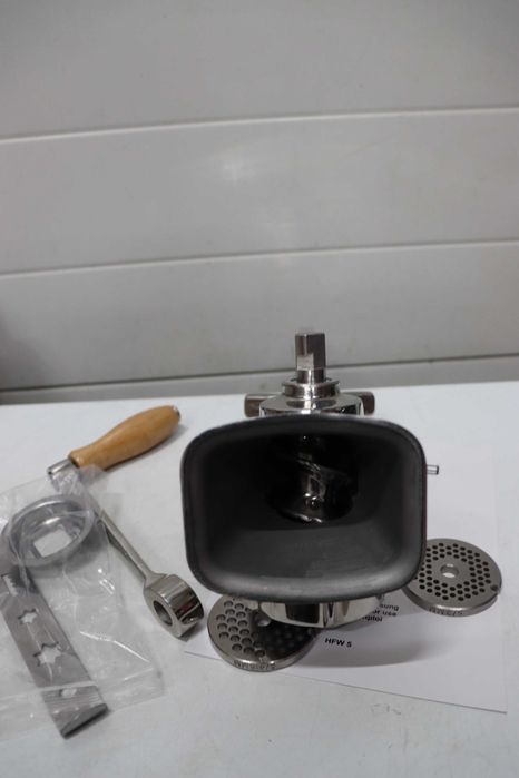 Ръчна месомелачка Grossag HFW5 HFW 5 от неръждаема стомана