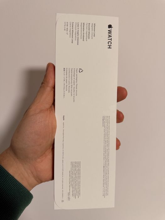 Каишка за  Apple Watch Natural Milanese Loop - M/L