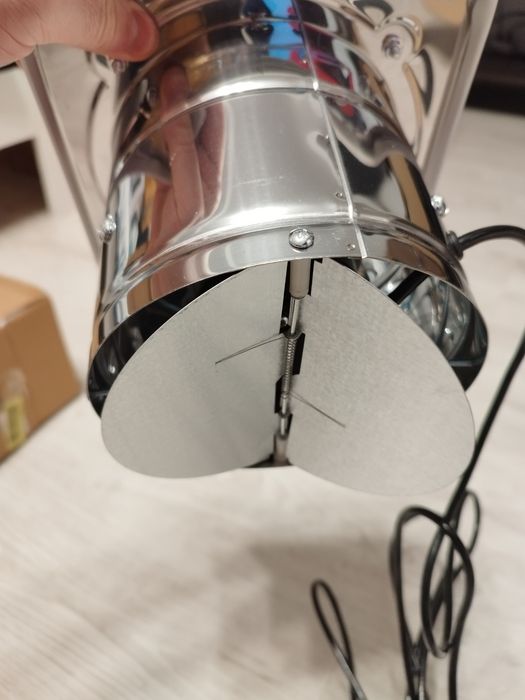 Ventilator baie HG Power 150mm silențios, debit 525m³/h, clapetă antiretur, argintiu