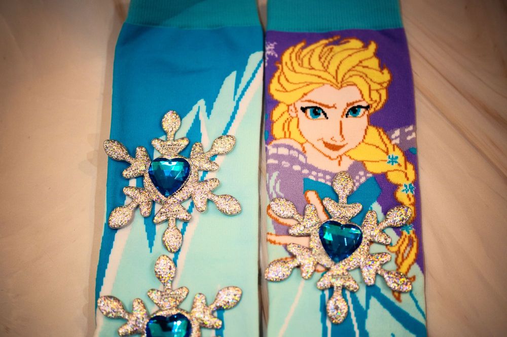 Детски чорапи Елза с 3D ефекти