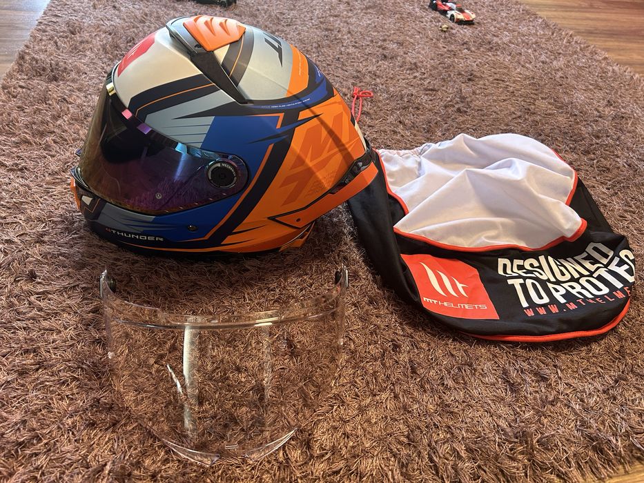 Casca moto mt helmet thunder 4