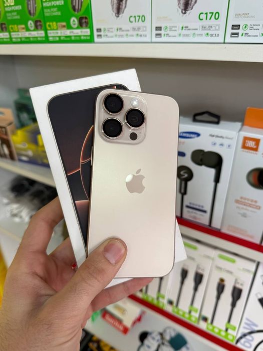 iPhone 16 Pro 128Gb 99% dual sim karobka daqument