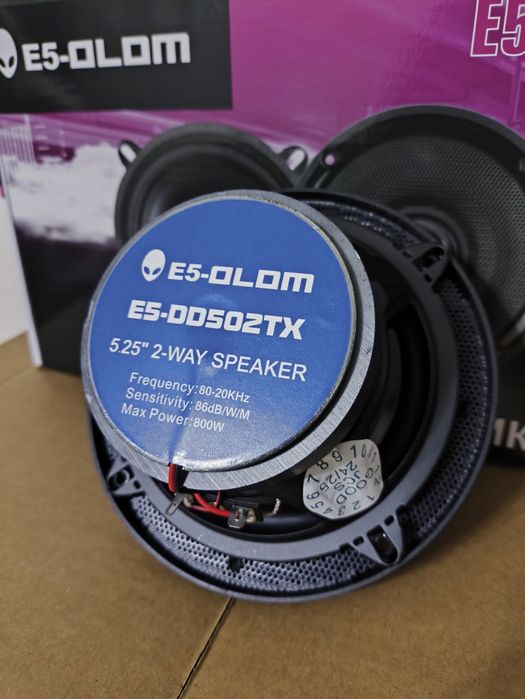 Колонки E5-OLOM (13см). Новые