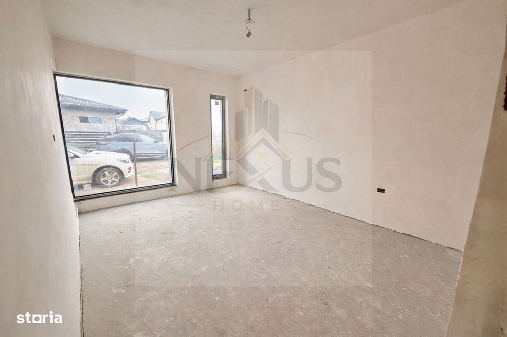 Casa individuala - 4 camere- Teren 375 mp - 2 bai - Terasa