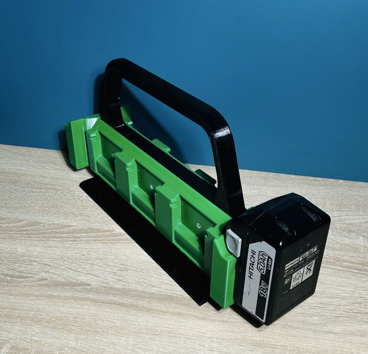 Geanta/ Suport organizare acumulatori Hitachi / Hikoki 18V