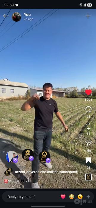 Uy hovli kadastri bilan