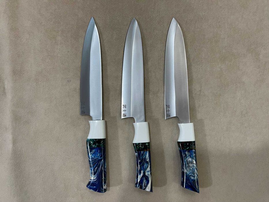 Cuțite Japoneze Handmade Gyuto 33cm  Oțel D2 Noi