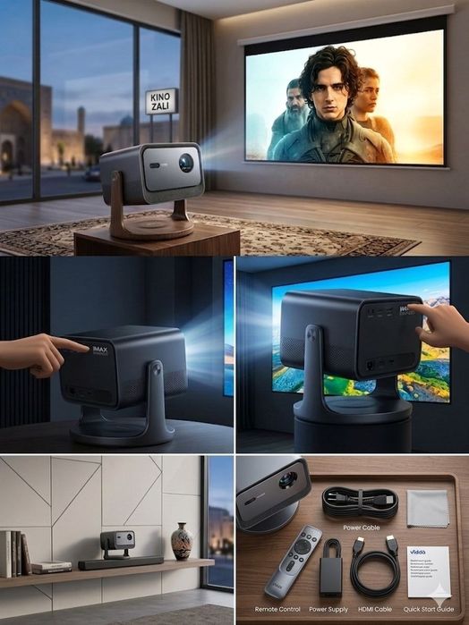 Vidda C2 Ultra 4K: Лучший лазерный проектор 2025/2026