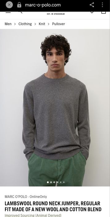Оригинальный джемпер Marc O'Polo