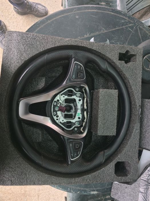 Volan Mercedes Original cu airbag și padele