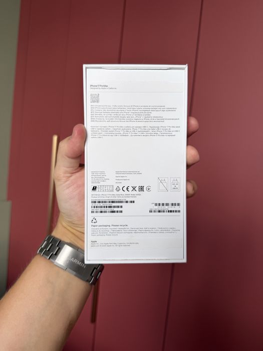 Iphone 17 pro max , 100% емкость , iphone , 17 pro max