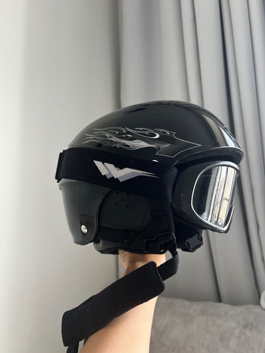 Продам шлем + очки горнолыжный