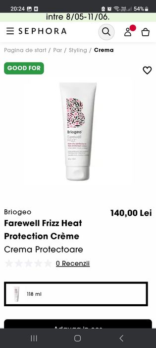 Crema perfectoare Briogeo