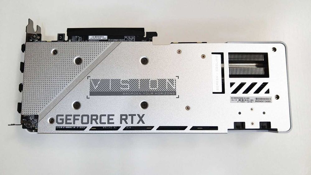 Placa video nVidia Gigabyte VISION OC RTX 3070, IMPECABILA