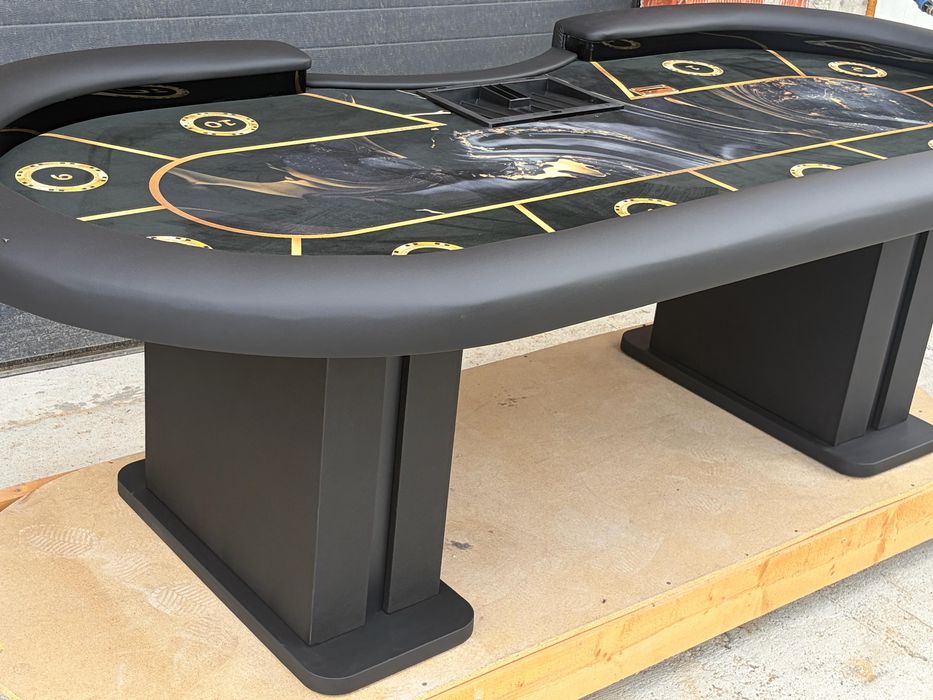 Masa poker casino cu suprainaltare pentru barbut CustomTables.eu Bucuresti