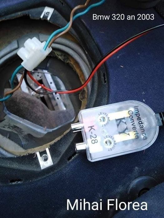 Adaptor convertor hi low audio auto