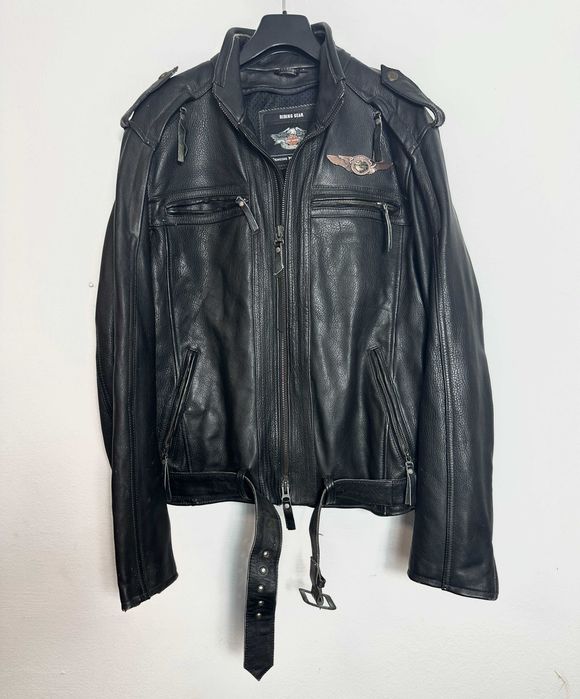 Jachetă Moto Harley-Davidson Piele Ediție Limitată 1/1903 Biker Vintage Neagră marimea L