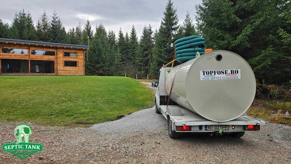 Fosa Septica STRONG 5000L cu Perete GROS + Ranforsari + GARANTIE!