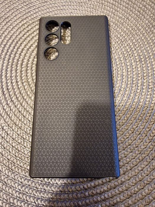 Husa Samsung Galaxy S22 Ultra 5G - SPIGEN Liquid Air Black