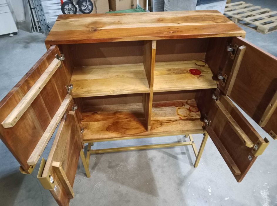 Comoda 4 usi lemn de acacia