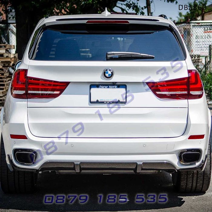Тунинг дифузьор задна броня BMW X5 F15 M diffuser бмв дифузер заден х5