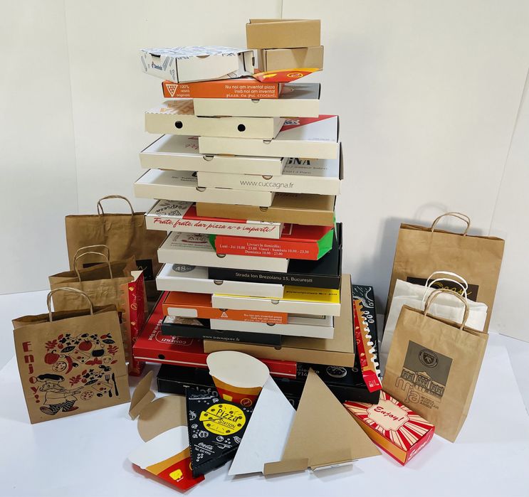 Pungi si sacose din hartie personalizate