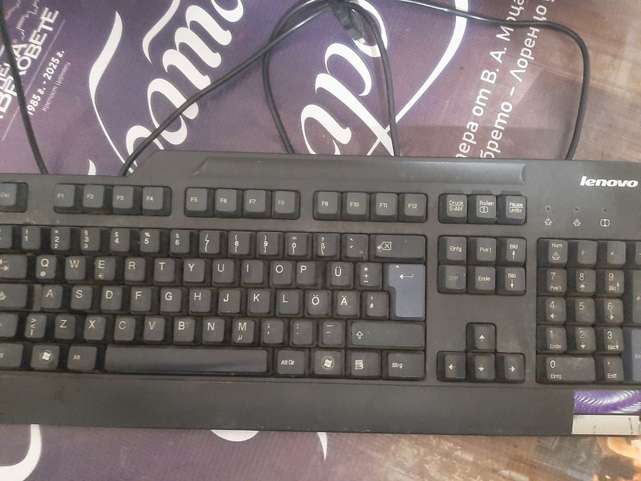 Клавиатура. Компютър,таблет ,лап топ . Lenovo SK 8825 състояние ,ново