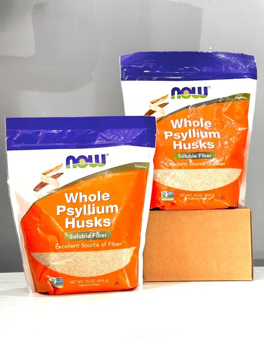 Now Whole Psyllium Husks 454 g
