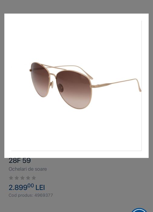 Ochelari de soare unisex Tom Ford FT0784 28F 59 ,Originali