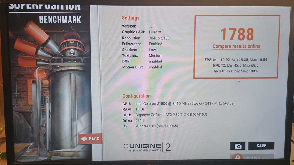 Видеокарта GIGABYTE GTX 750 Ti 2 GB