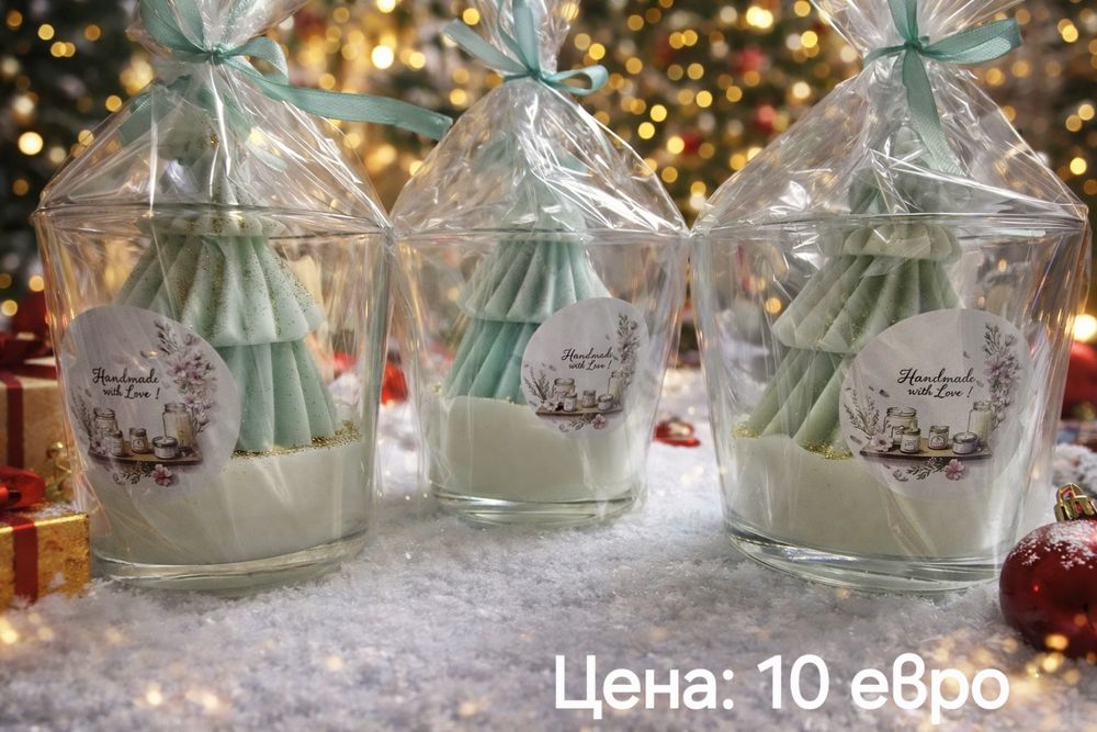 Ароматни цветя от соев и пчелен восък