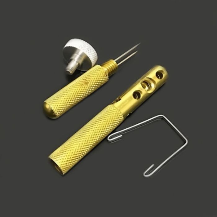 Уред за връзване на риболовни кукички