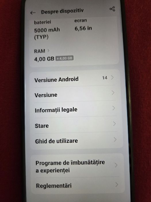 Oppo A 57 S impecabil ca nou.