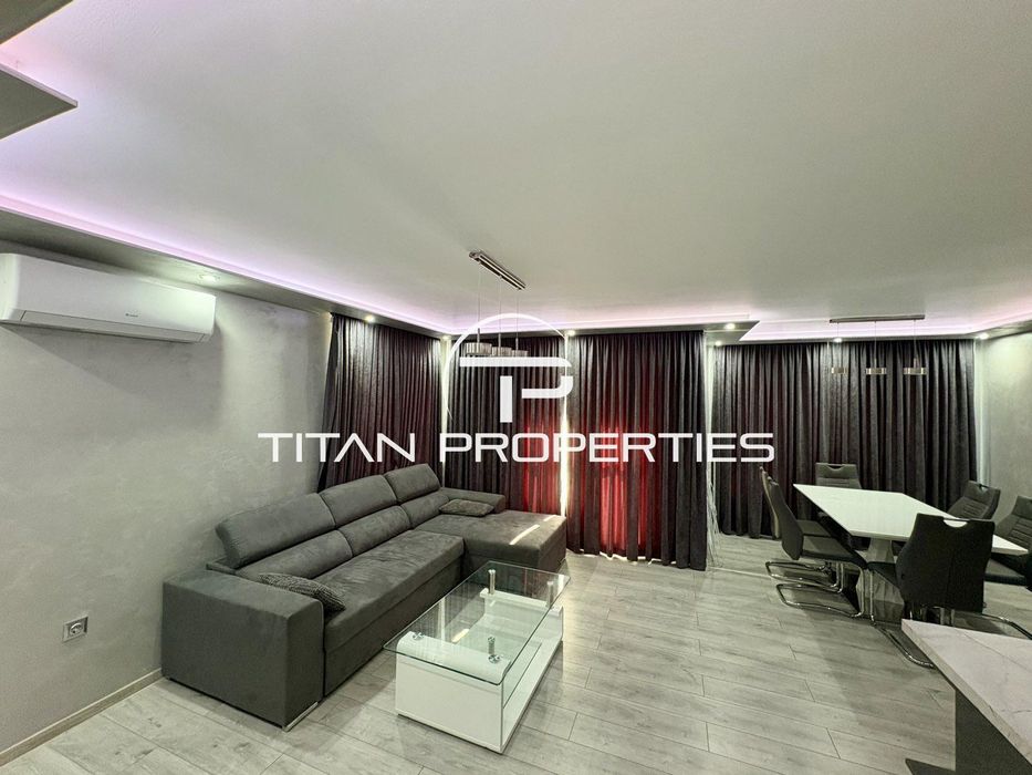 Дава се под наем Тристаен апартамент в Бургас, Славейков - 90 кв.м за 1020 € - Снимка #1