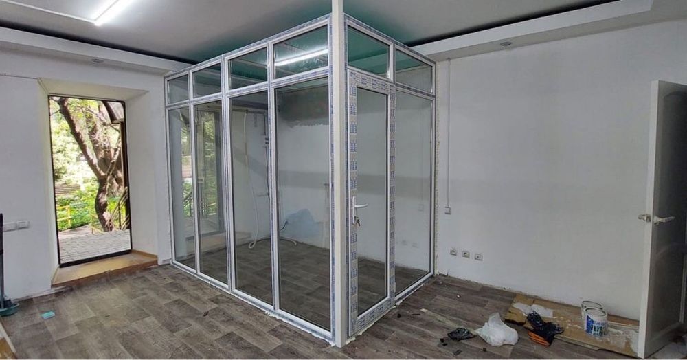 Пластиковые окна балкон витраж