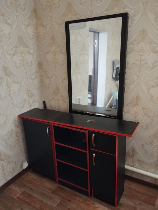 Зеркало кресло для Барбер шоп