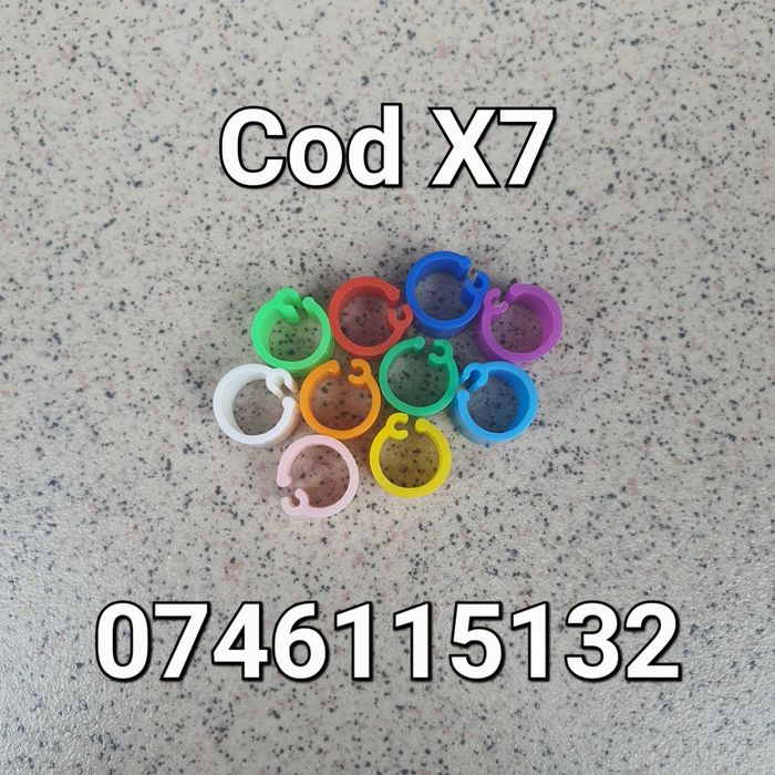 Papagal-Porumbei-Gaini-Fazani-Prepelite-Cleme de 6mm-X7