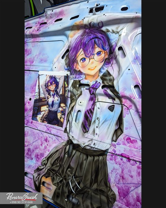 Обучение аэрографии, индивидуальные уроки